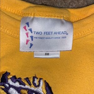 two feet ahead One Pieces - Lsu 6 month onesie two feet ahead One Pieces - Lsu 6 month onesie